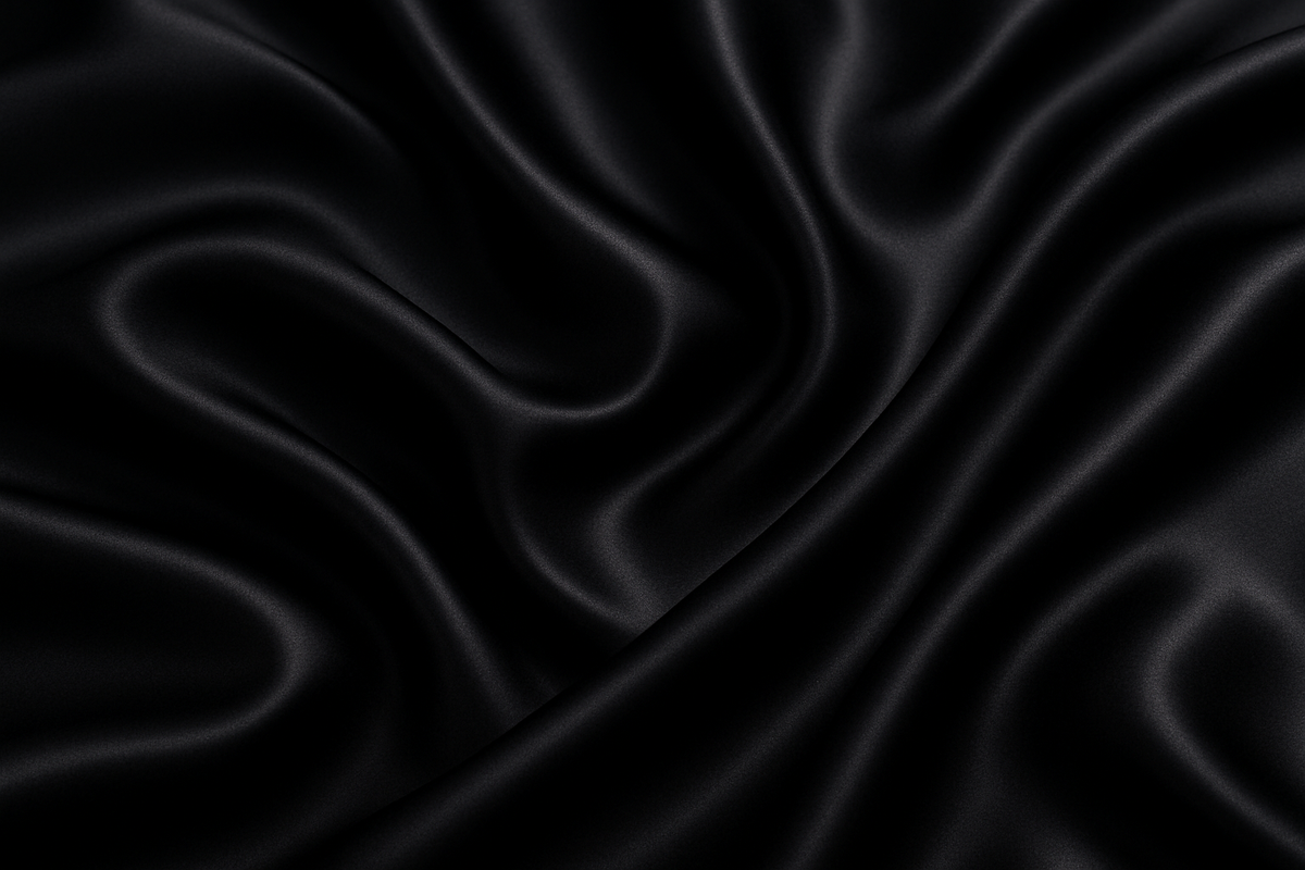 Black satin